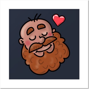 Beard Daddy Love Posters and Art